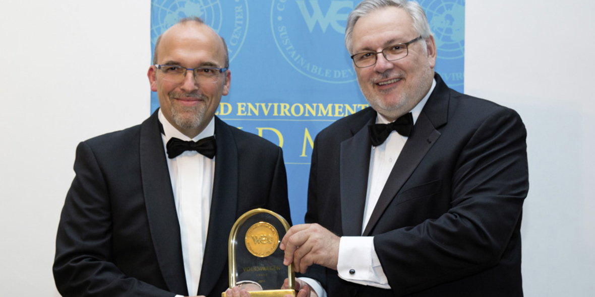 World Environment Center würdigt Volkswagen
