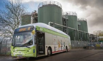 Bio-Bus: Abfälle werden als Treibstoff genutzt.