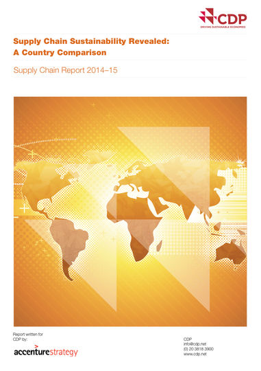 CDP Supply Chain Report 2014-2015