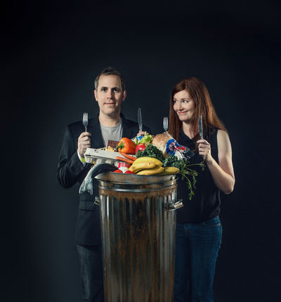Ausschnitt aus dem Film "Just eat it: a food waste story".