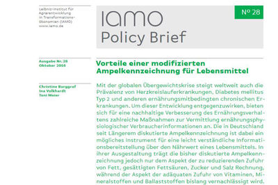 Der IAMO Policy Brief 28.
