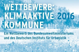 Logo zum Bundeswettbewerb Klimaaktive Kommune 2016.
