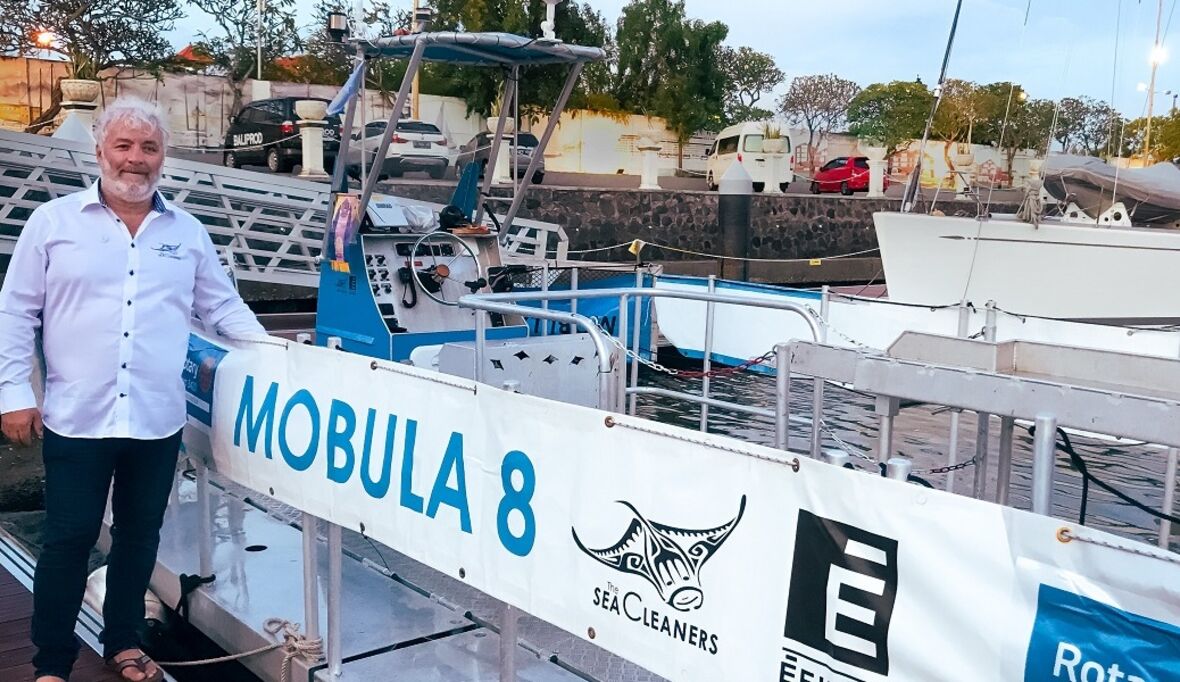 Rekordsegler Bourgnon startet vor Bali Kampf gegen Meeresmüll