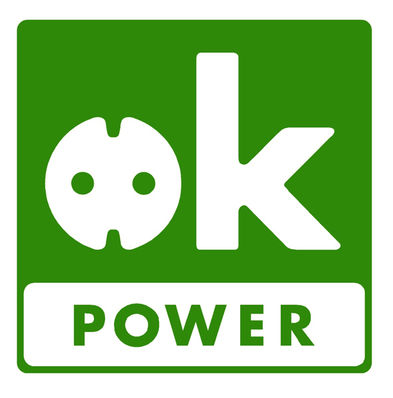 ok Power-Logo für Ökostrom