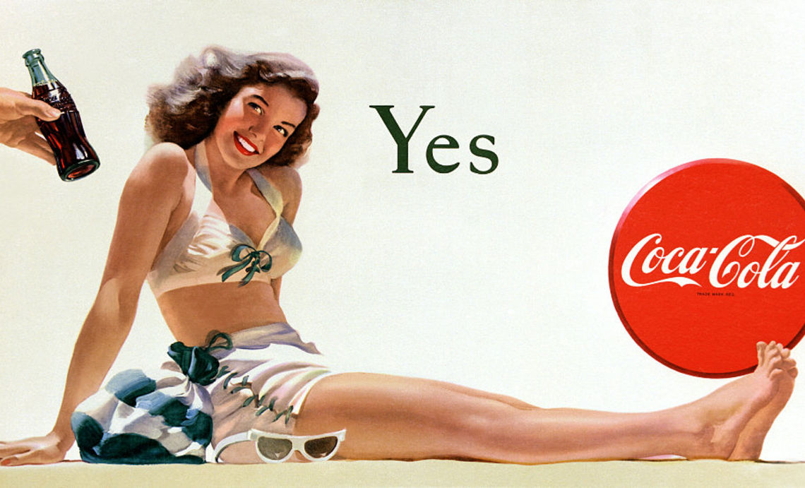 Das Werbeposter "Yes Girl" aus dem Jahr 1946 stammt von Haddon Sundblom.