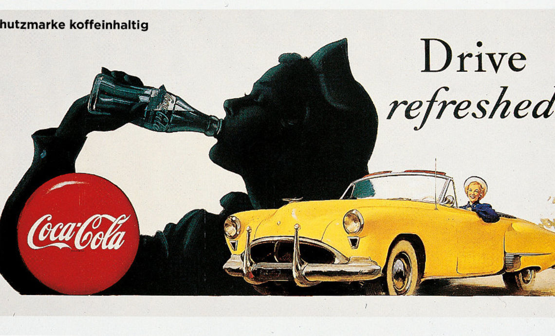 Anzeigenkampagne aus den 1950er-Jahren.