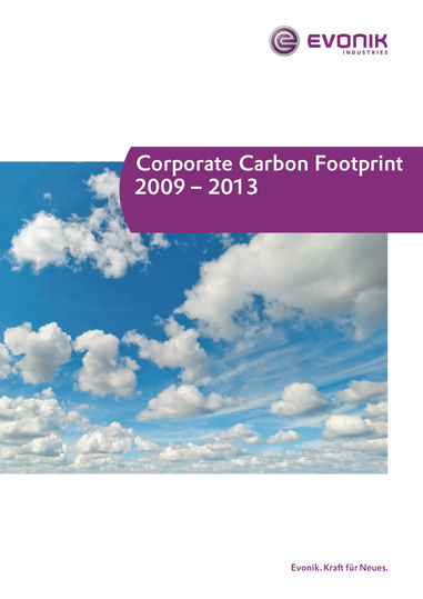 Corporate Carbon Footprint Report von Evonik