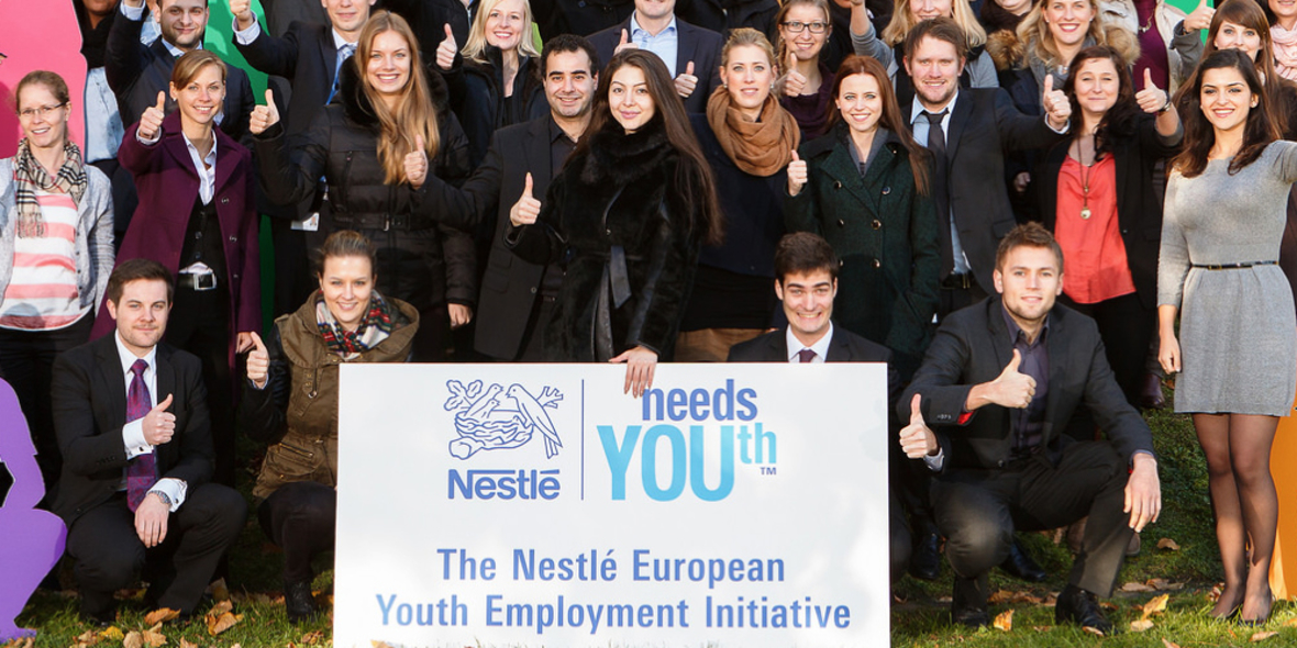 Nestlé stellt „Alliance for YOUth“ in Europa vor