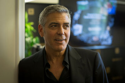 George Clooney ist Markenbotschafter von Nespresso.