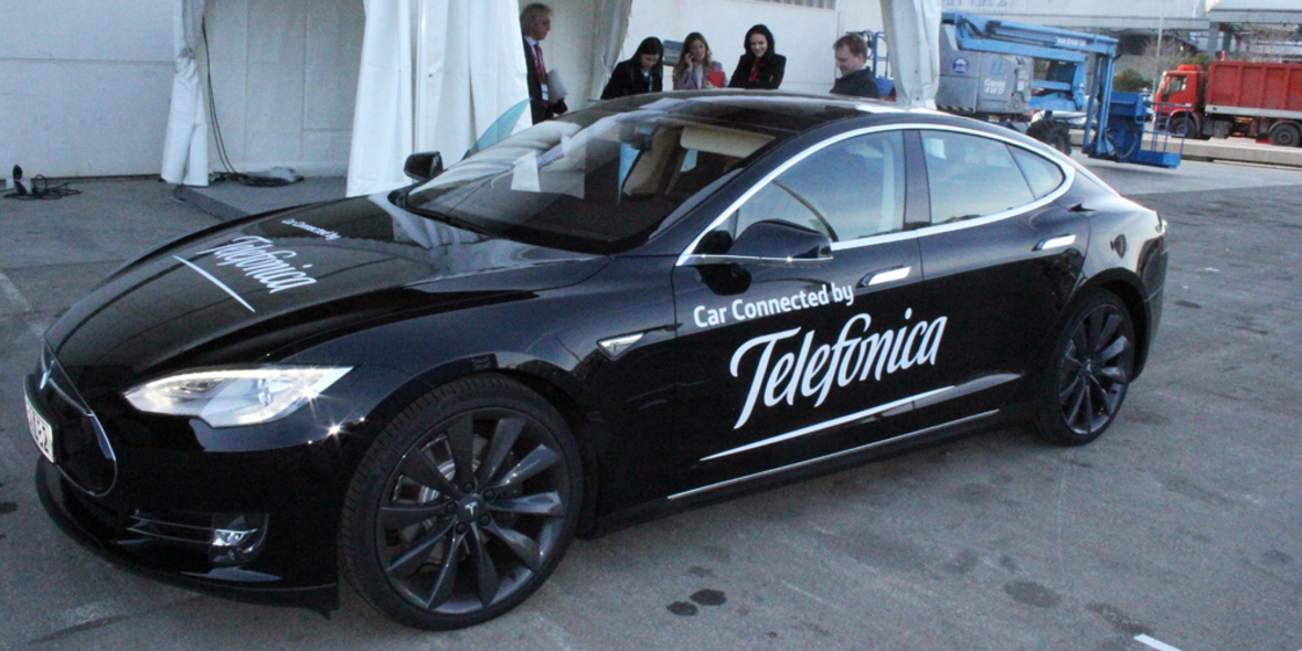 Telefónica wird M2M-Netzanbieter für Tesla-Elektroautos in den größten europäischen Märkten