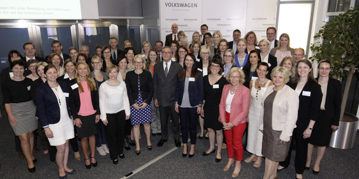 VW: Frauen-Mentoring fest in Personal-Entwicklung integriert
