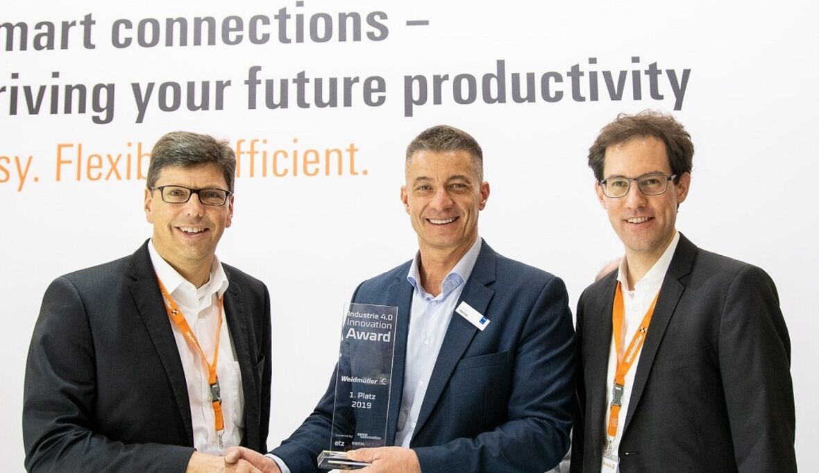 Weidmüller gewinnt Industrie 4.0 Innovation Award