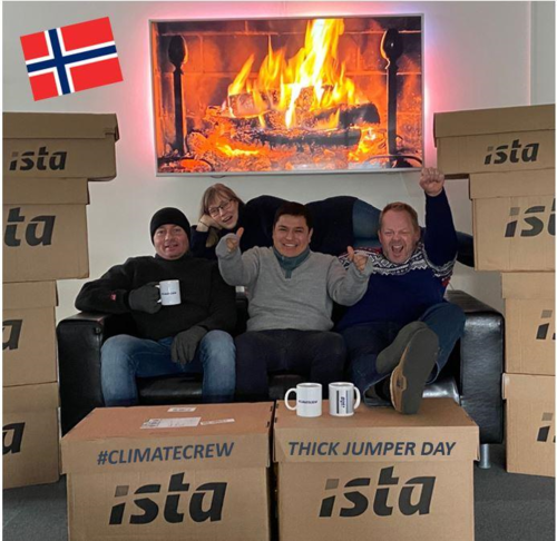 Das Team von ista Norway.
