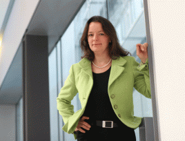 Irene Detlefsen ist Abteilungsdirektorin "Corporate Sustainability" der HypoVereinsbank, Foto: HVB