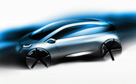 BMW Group Megacity Vehicle Design Sketch, Bild: BMW
