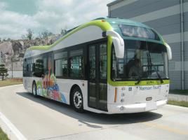 Die neuen Elektrobusse der Stadt Seoul, Foto: Stadtregierung Seoul