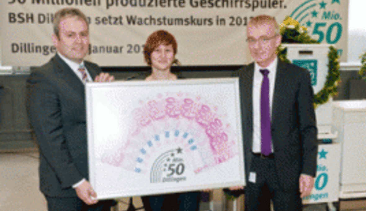 BSH Dillingen setzt Wachstumskurs in 2012 fort