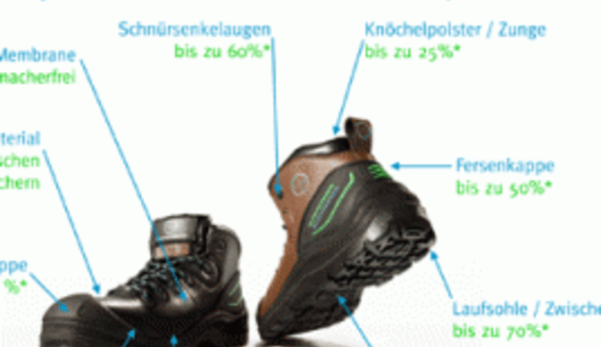 Bayer MaterialScience entwickelt Konzept eines „grünen Schuhs“