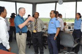 GARD-Training am Flughafen von Chittagong in Bangladesh. Foto: Deutsche Post DHL