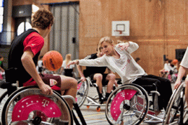 Das Projekt "Neue Sporterfahrung" soll soziale Kompetenzen bei jungen Menschen verstärken. Foto: Telekom