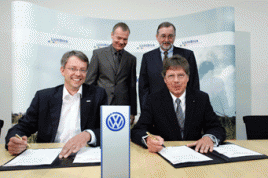 Energie-Partnerschaft Volkswagen LichtBlick AG. Foto: Kai-Uwe Knoth / Volkswagen AG