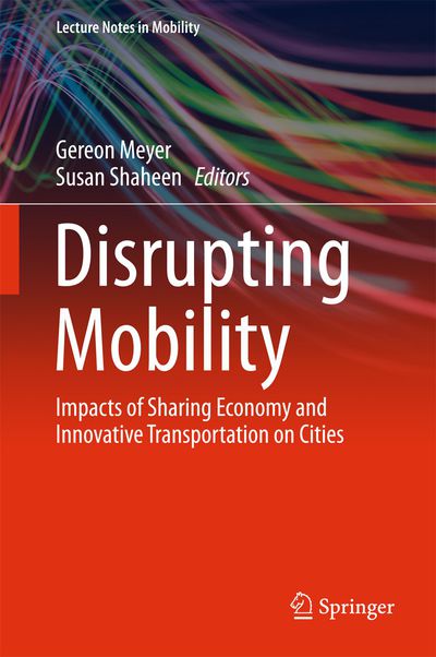 Das Cover des Buches Disrupting Mobility.