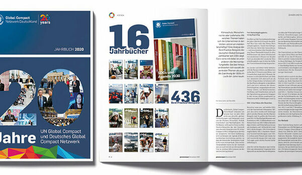 20 Jahre UN Global Compact - Jahrbuch erschienen