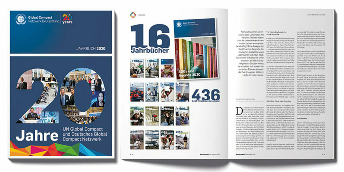 20 Jahre UN Global Compact - Jahrbuch erschienen