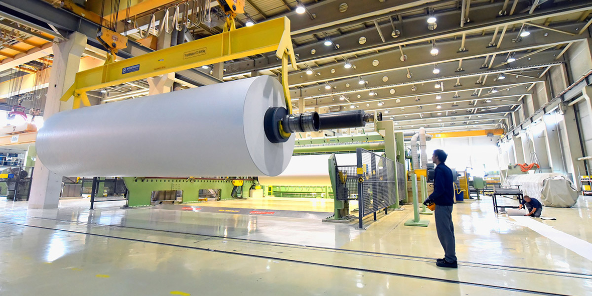 Die Papierindustrie beschreitet einen neuen Holzweg
