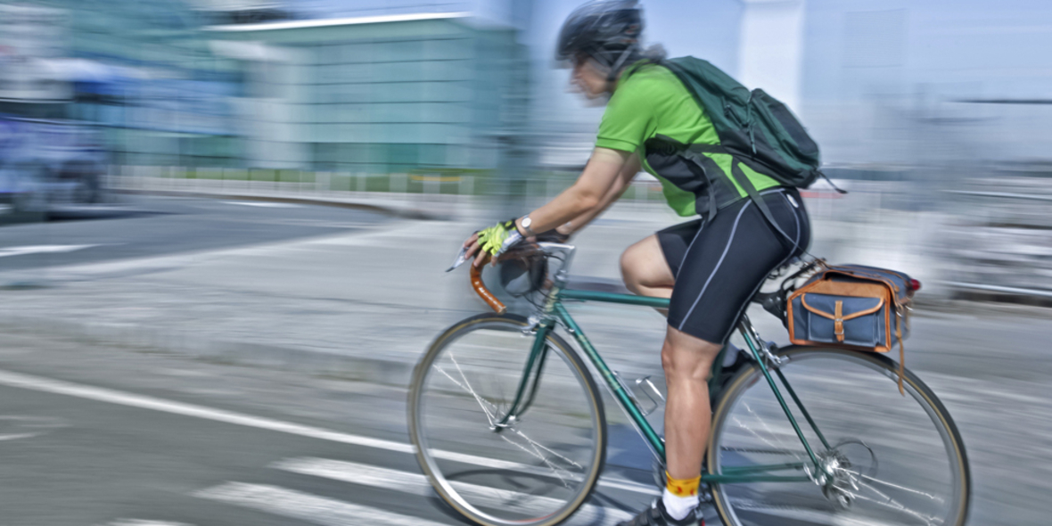 Autofahrer vier Kilo schwerer als Radfahrer