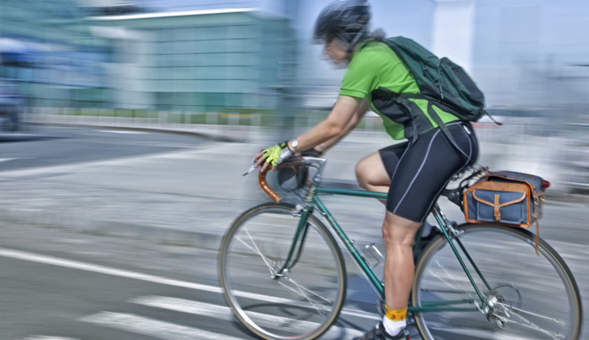 Autofahrer vier Kilo schwerer als Radfahrer