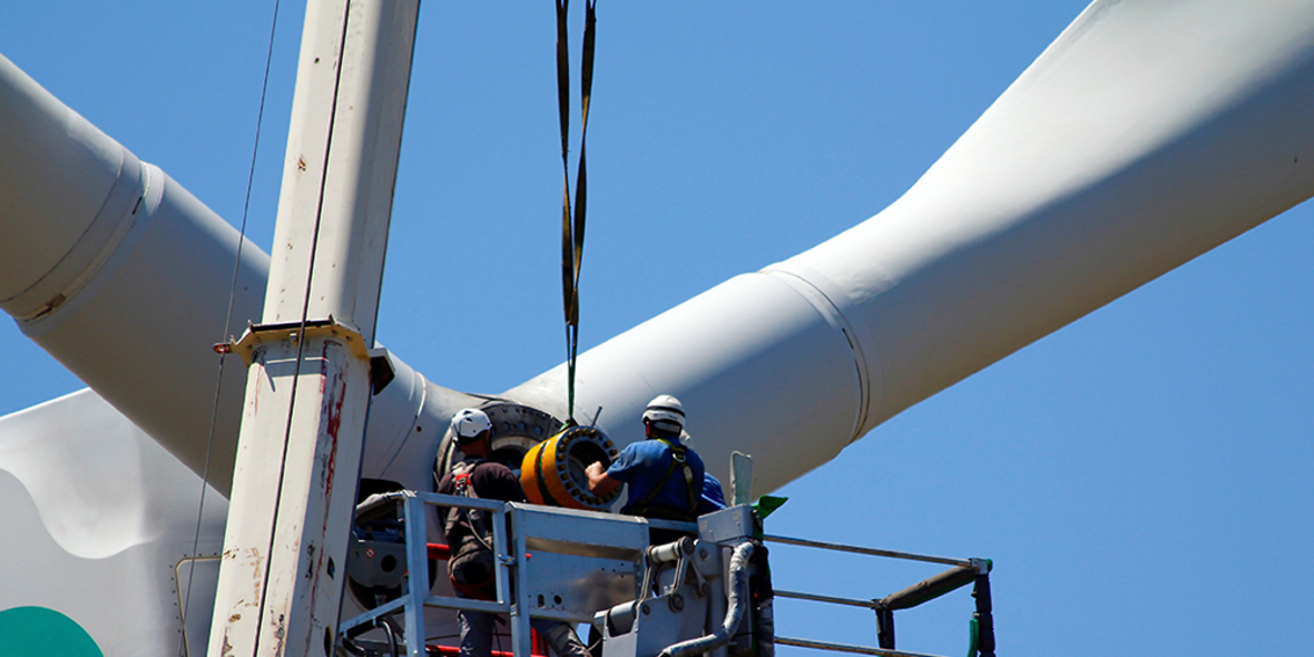 Windkraft: Einbruch des Ausbaus