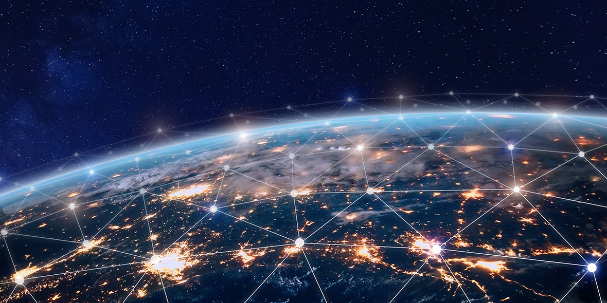 Erde Globus Internet Vernetzung Digital Globalisierung