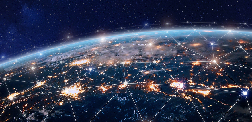 Erde Globus Internet Vernetzung Digital Globalisierung