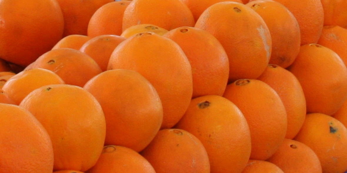 Textilien aus Zitrusfrüchten