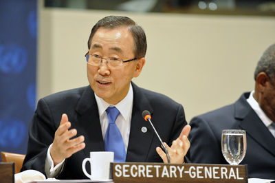 UN Generalsekretär Ban Ki-moon