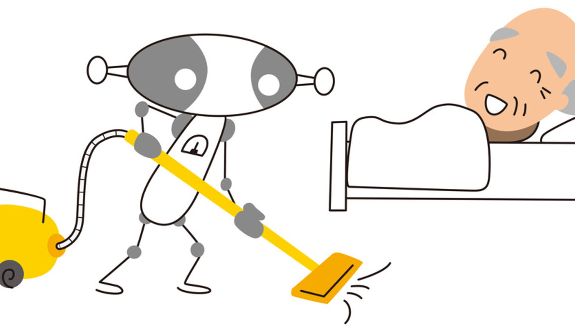 Service-Roboter statt Pflegeheim