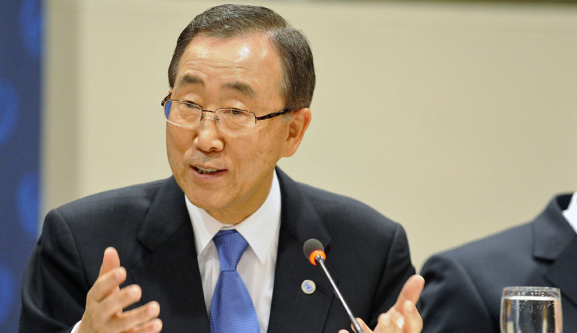 Ban Ki-moon erhält den Deutschen Nachhaltigkeitspreis 2016