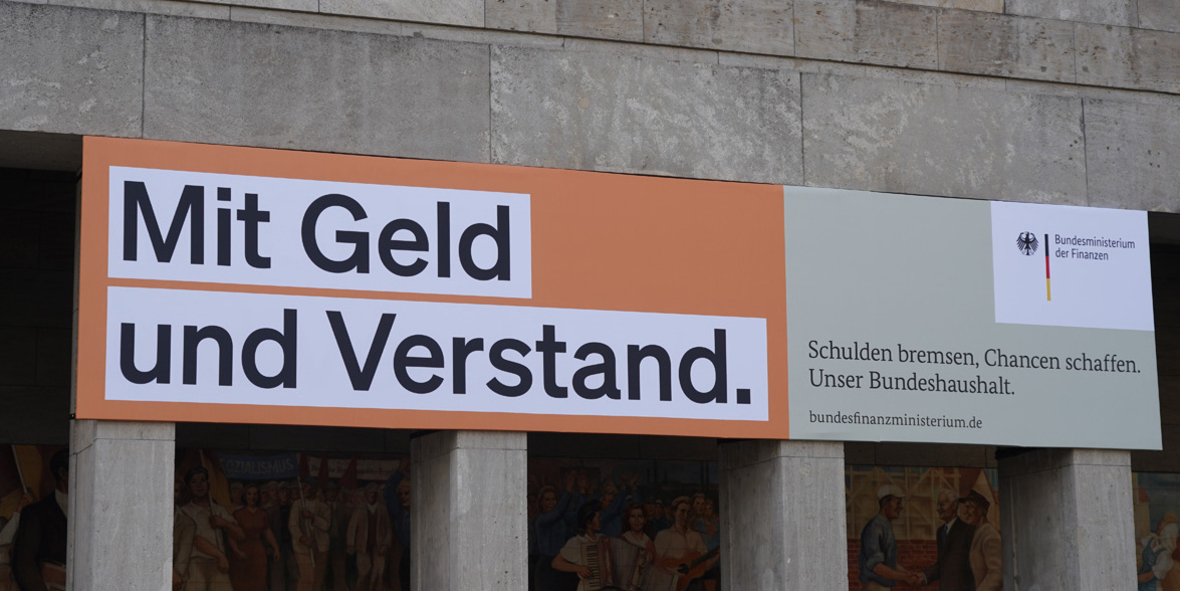 Richtiges Haushalten denkt das Morgen mit