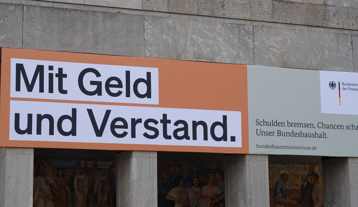 Richtiges Haushalten denkt das Morgen mit