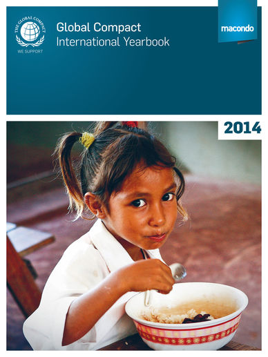 Coverbild des Global Compact International Yearbook 2014