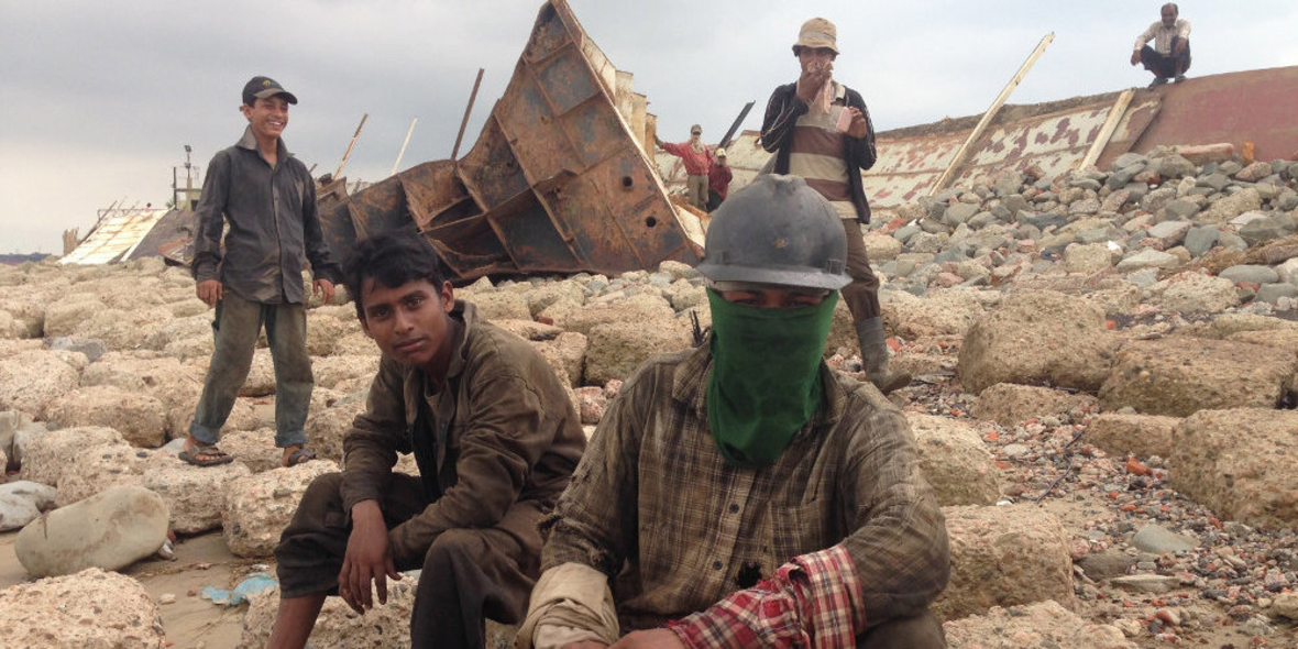 Giftiger deutscher Tankerschrott in Bangladesch