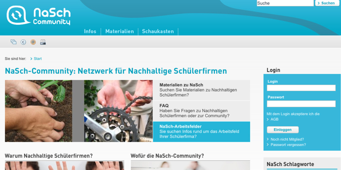 Neues Netzwerk für nachhaltige Schülerfirmen