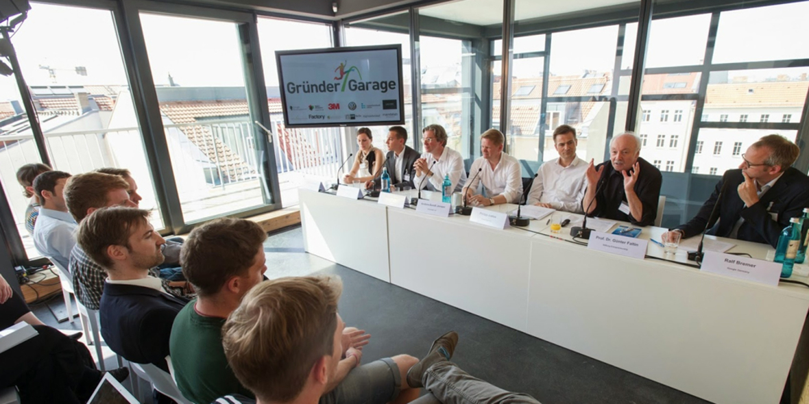 „Gründer-Garage": 100.000 Euro Wettbewerb 