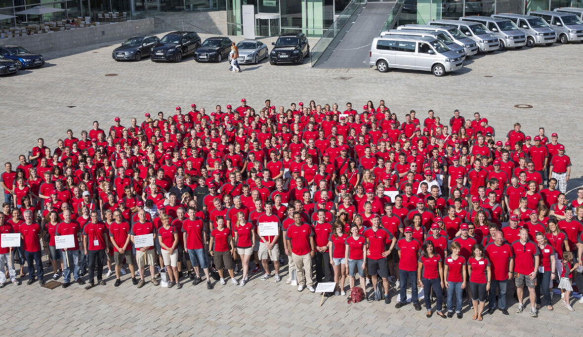 Audi-Freiwilligentag: Gemeinsam für die gute Sache