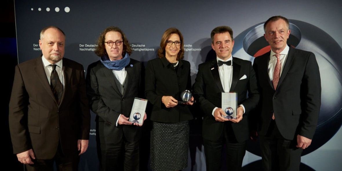 IBU verleiht Deutschen Nachhaltigkeitspreis für Ressourceneffizienz an BASF