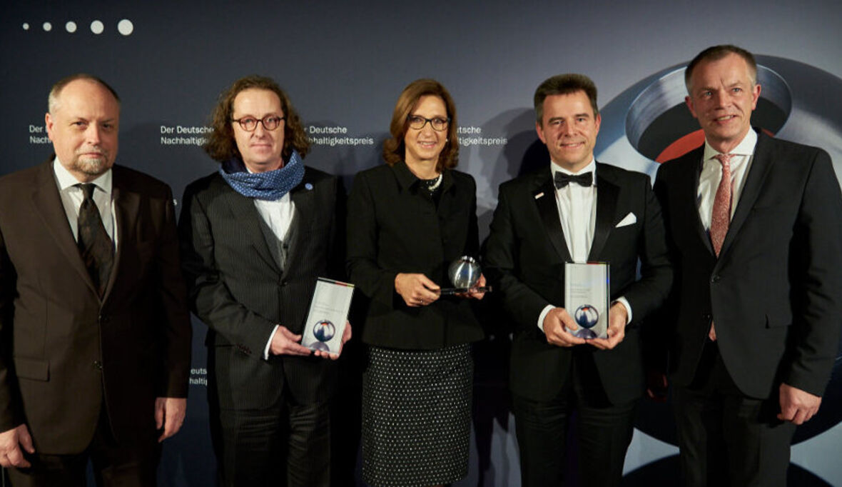 IBU verleiht Deutschen Nachhaltigkeitspreis für Ressourceneffizienz an BASF