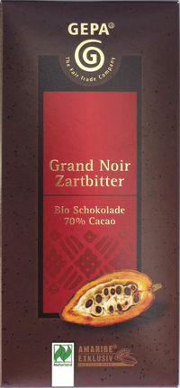 GEPA Grand Noir Zartbitter, 70%
