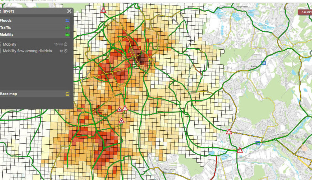Deutsche Telekom präsentiert "Mobilitätsatlas für Mitteleuropa"