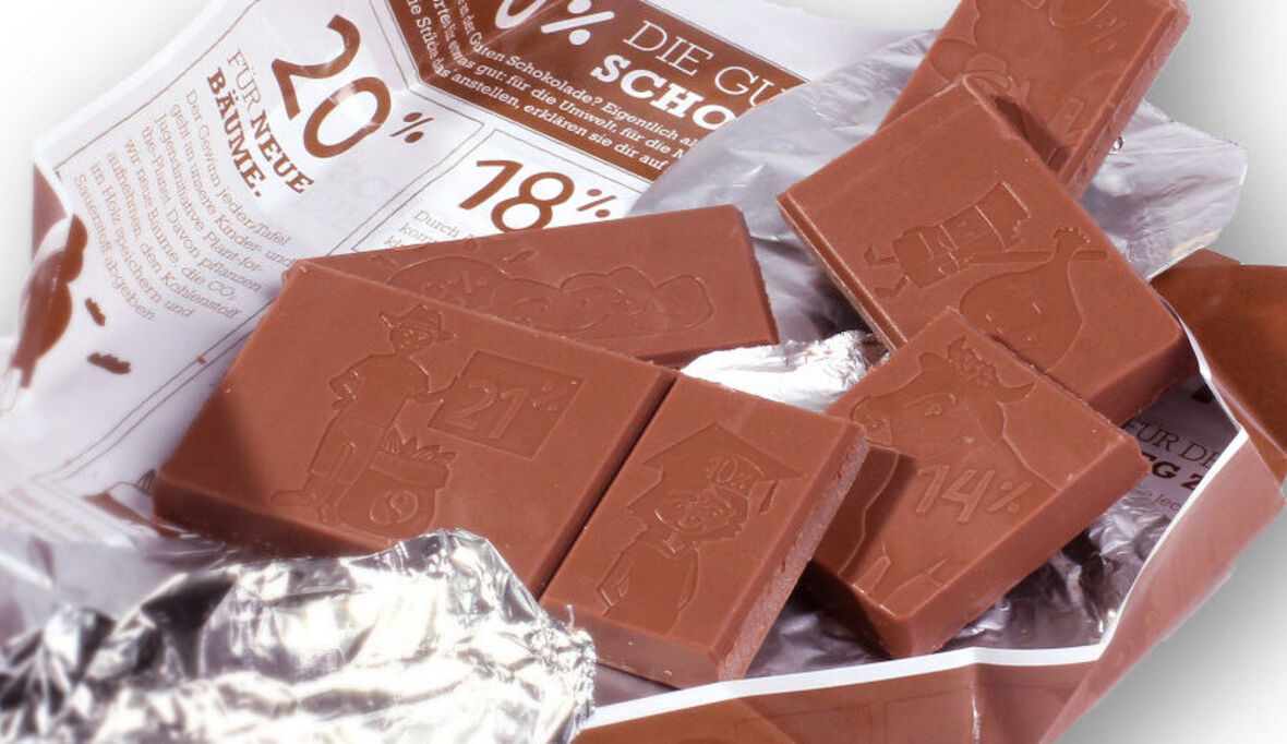 Von Kindern erfunden: die erfolgreichste Fairtrade-Schokolade aller Zeiten